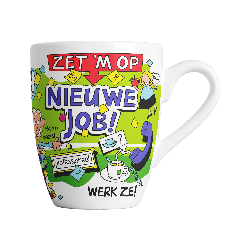 Nieuwe Job Mok Groen