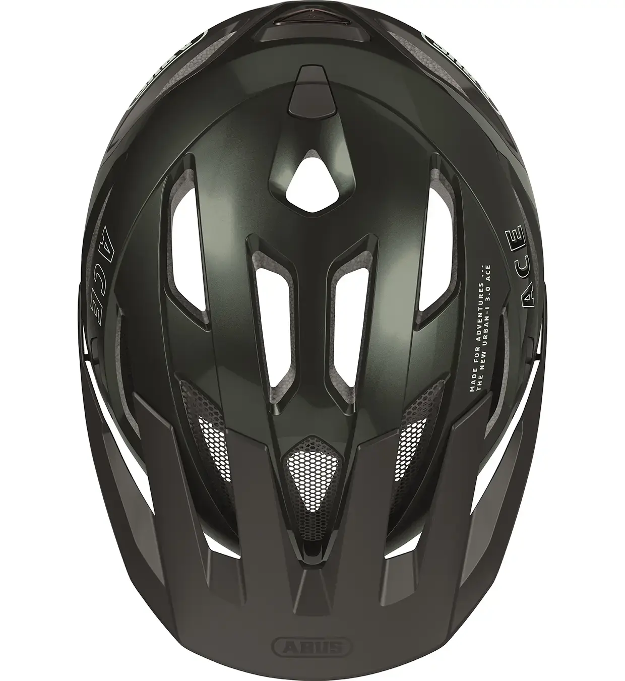 Abus Urban-I 3.0 ACE Fietshelm Mosgroen