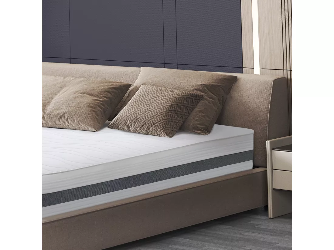 Matelas ESSENTIAL 90 X 190 Waterfoam Hypoallergénique 16CM made in Italy