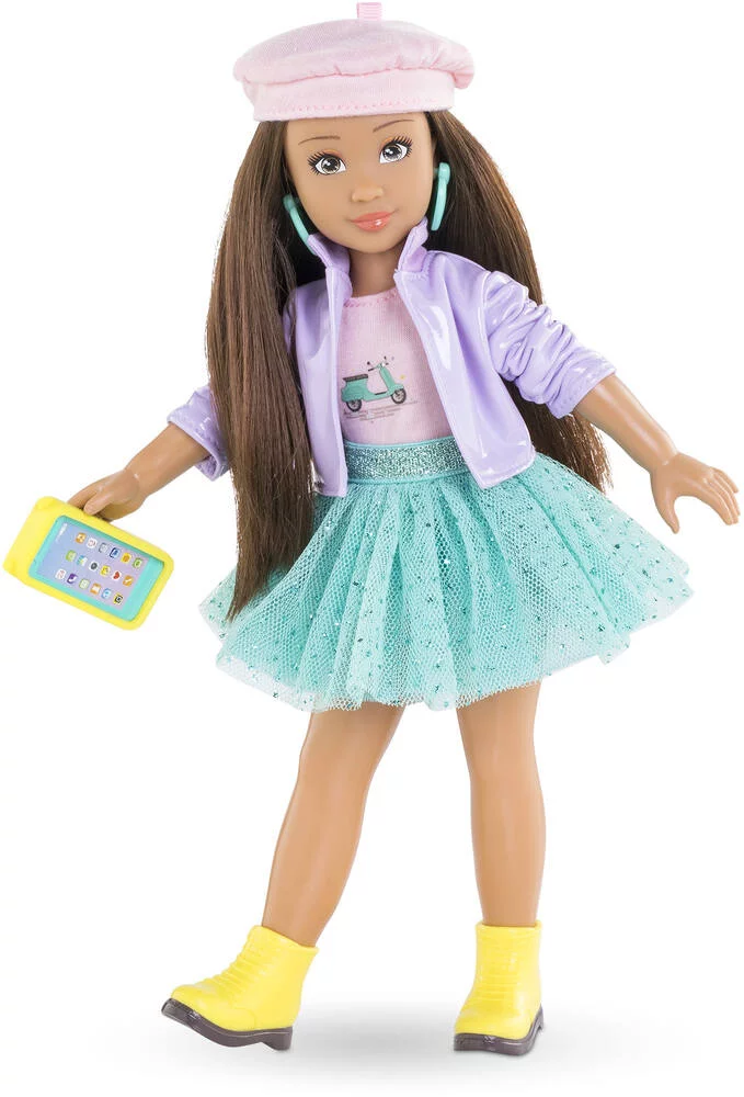 COROLLE GIRLS - POUPEE COFFRET LUNA FASHION WEEK MILAN - 28CM