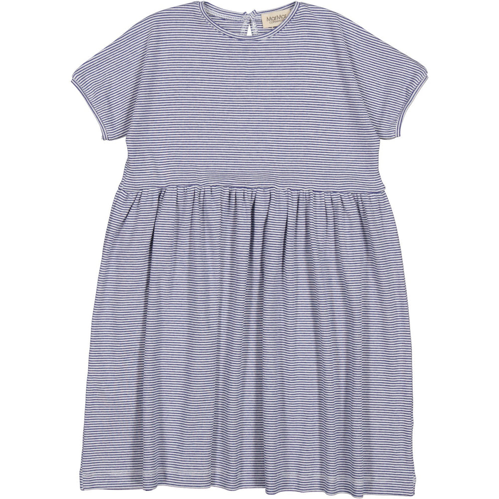 Køb MarMar Modal Fine Rib Blue Stripe Dioa Kjole