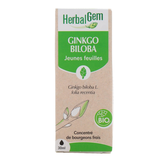Herbalgem ginkgo biloba bio - Complément alimentaire gemmothérapie