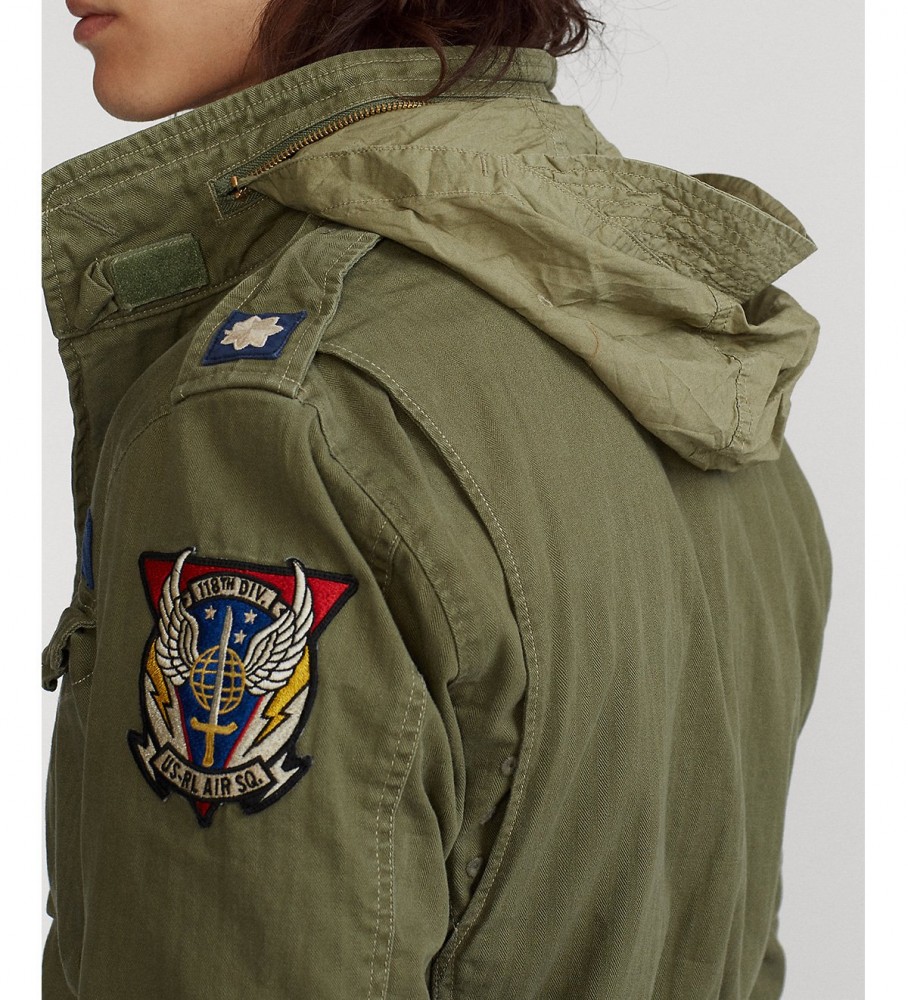 Jaqueta de combate Ralph Lauren M65 verde