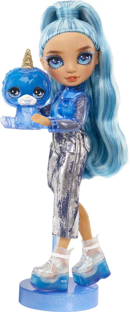 RAINBOW - POUPEE MANNEQUIN SKYLER  27 CM AVEC COMPAGNON ET ACCESSOIRES