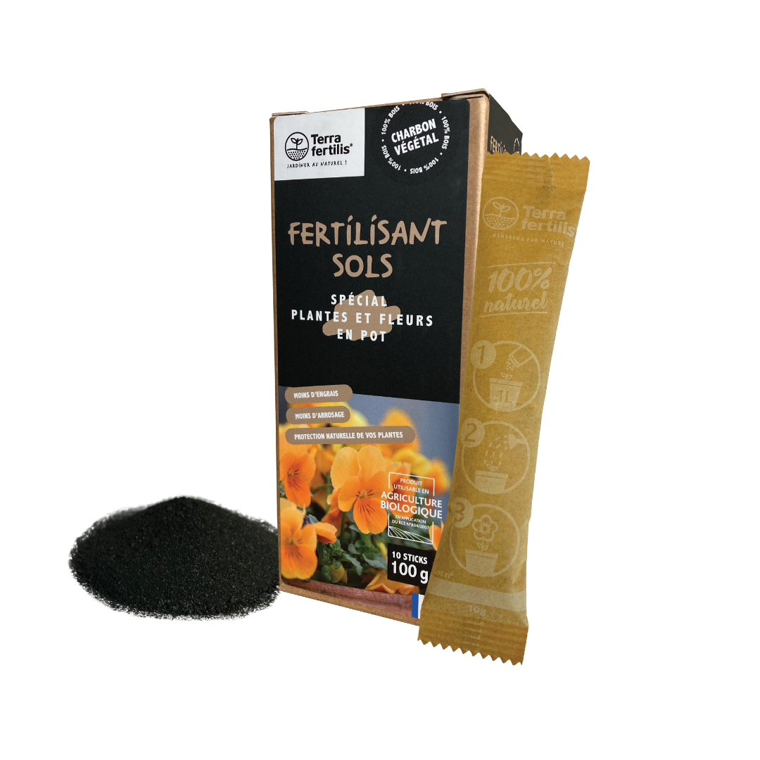 Crescilis - fertilisant sol - plantes & fleurs en pot - 100g