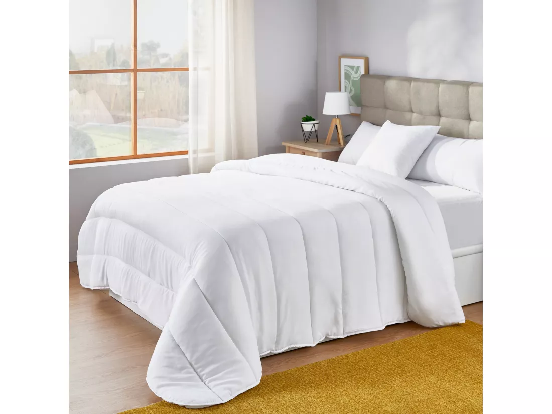 Couette microfibre antiallergique 300gr extra douce