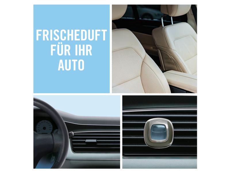 Febreze Auto-Lufterfrischer Car reine Frische 6 Stück Auto Lufterfrischer zur Geruchsneutralisierung