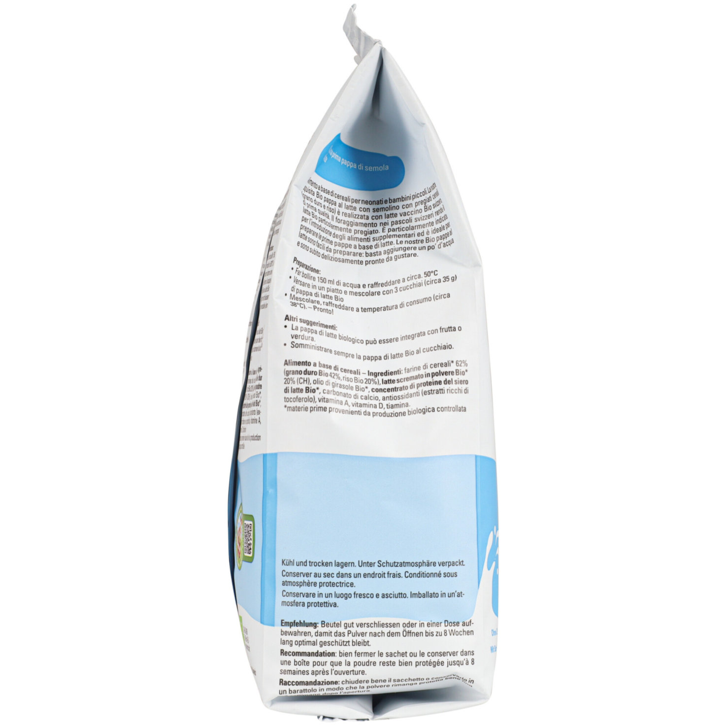 Bimbosan Bio-Milchgriess Milchbrei 6+ Monate