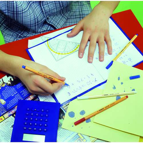 STABILO® point® 88 Zebrui, Kunststoffbox mit 20 Finelinern