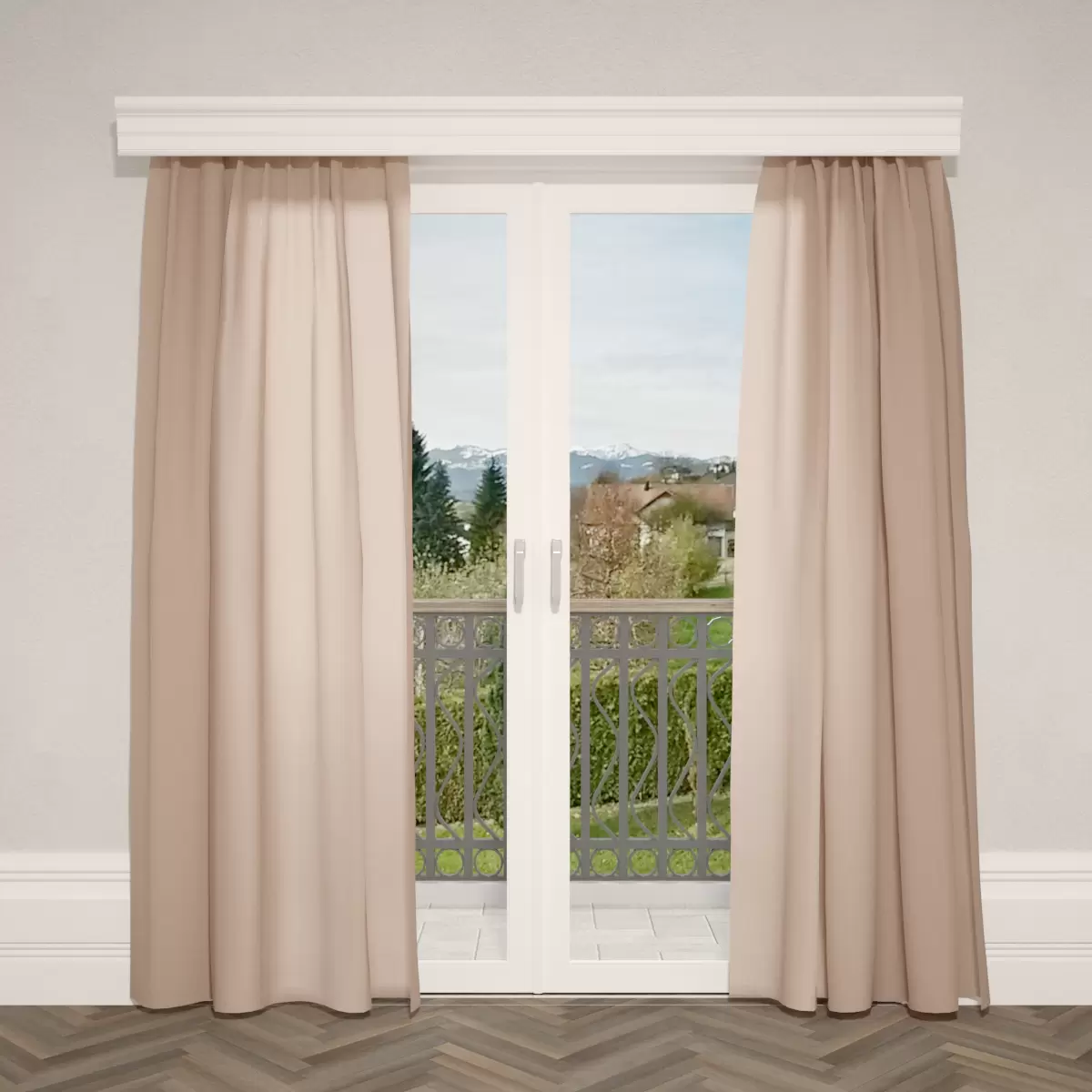 Nachtvorhang Lina Beige
