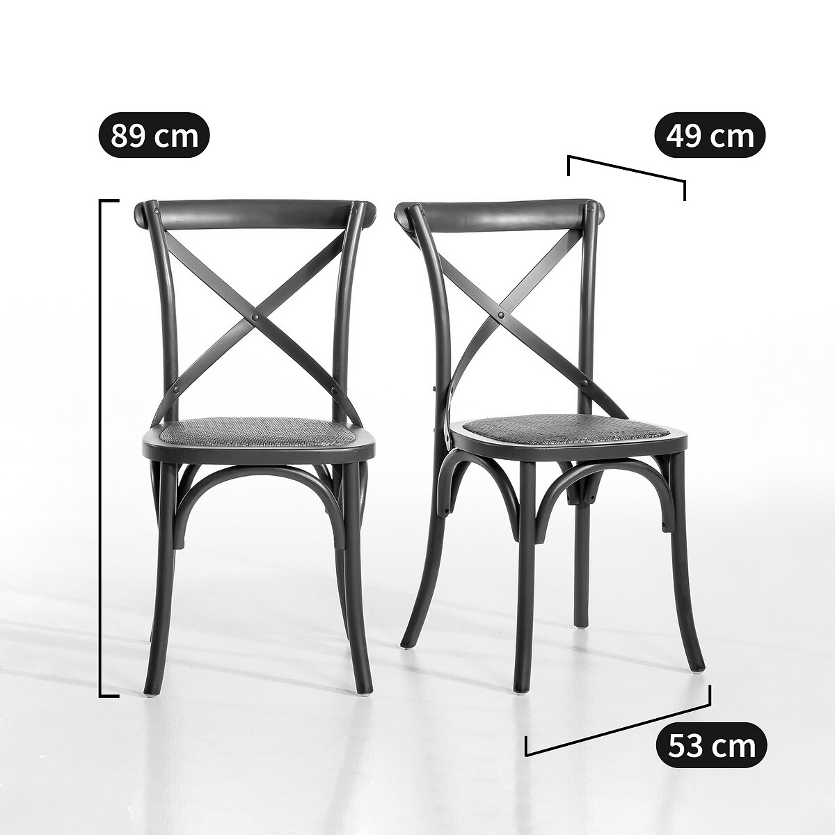 AM.PM<br>Conjunto de 2 cadeiras, Humphrey