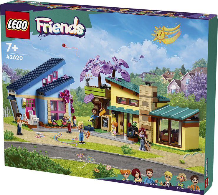 Lego Olly og Paisleys huse 42620