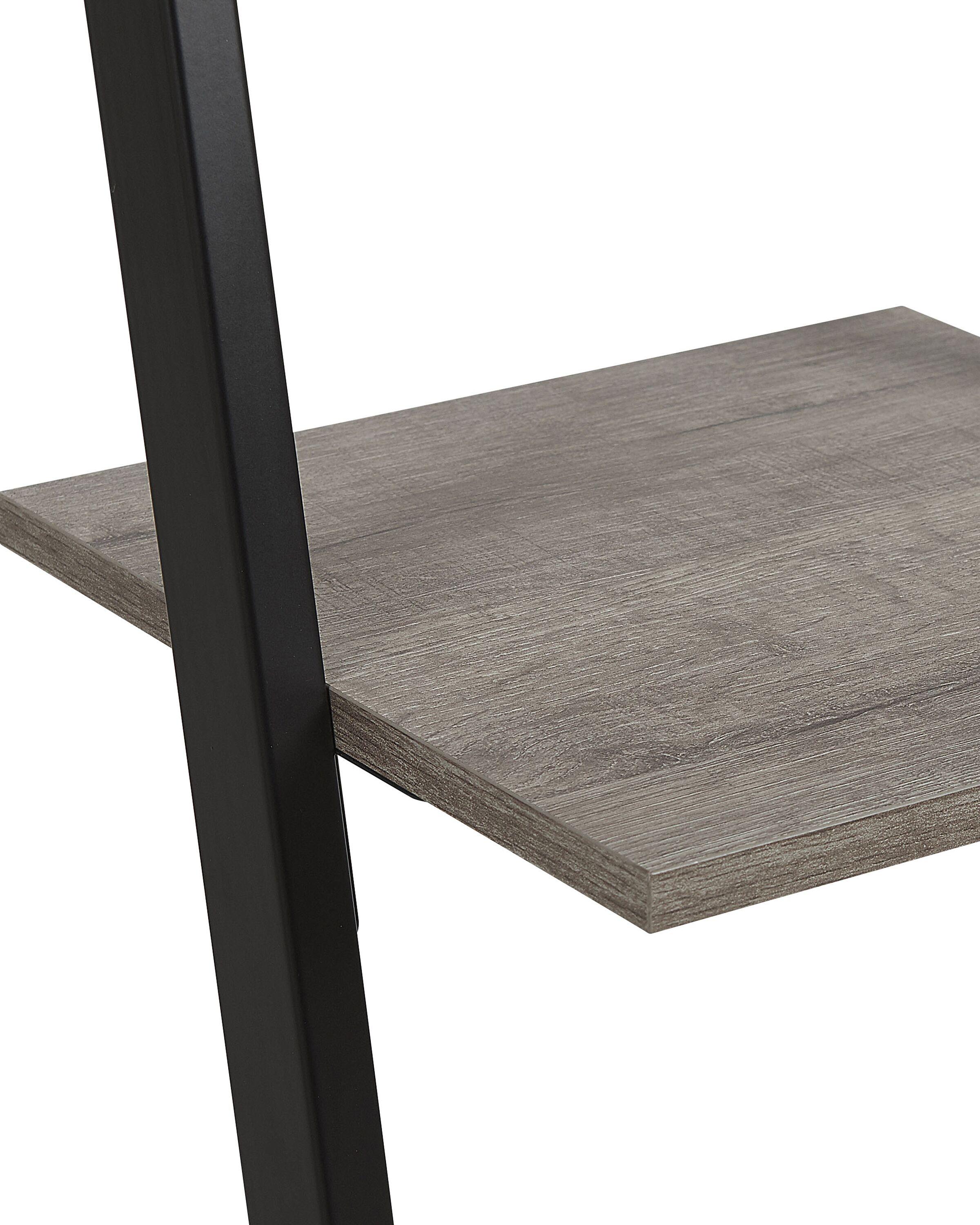 Opbergkast met 4 planken JOPLIN 143 cm Zwart