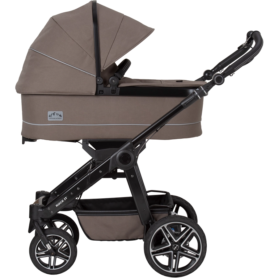 Hartan Kombikinderwagen ROCK IT GTR mit Handbremse Outdoor Toffee (800)