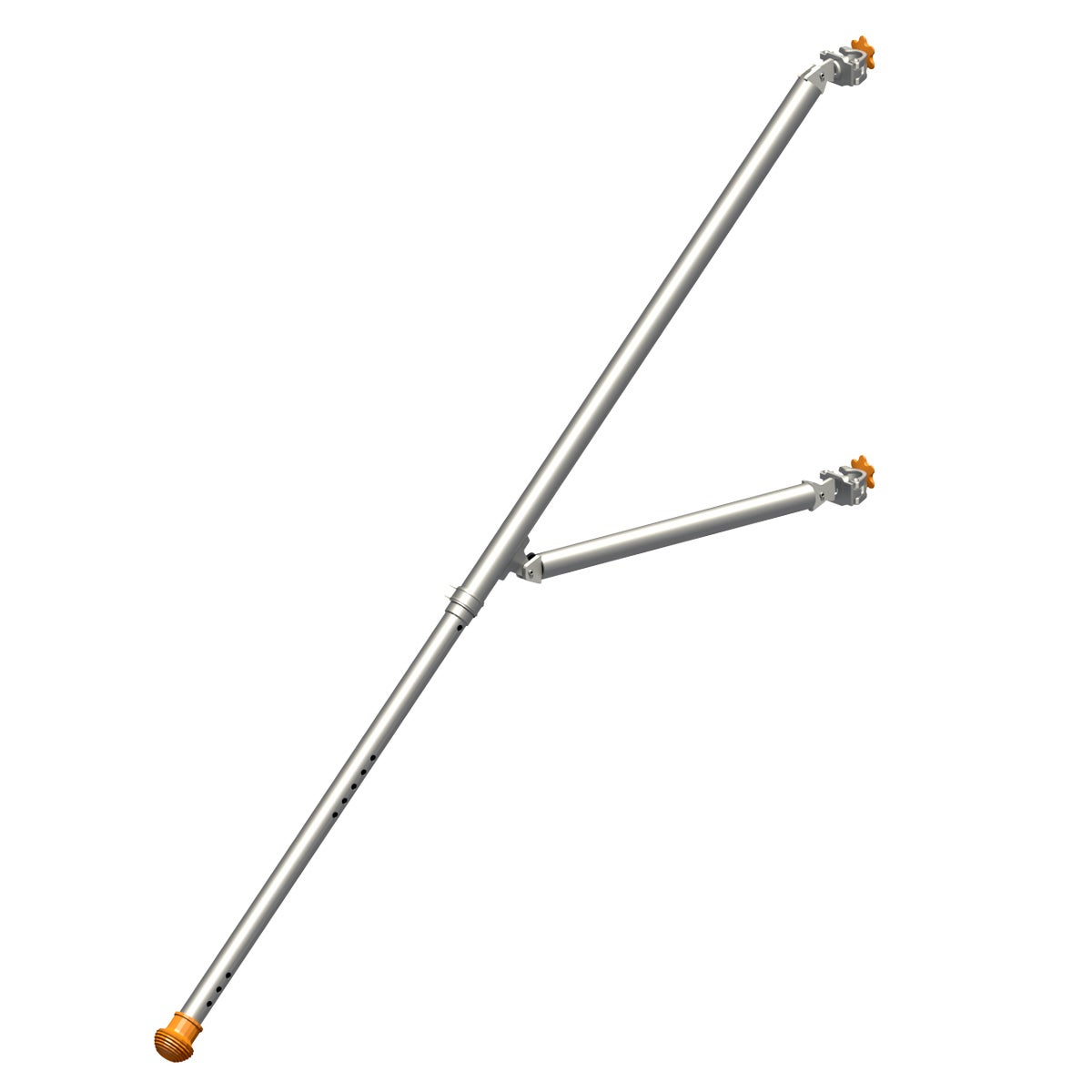 Layher telescopische steigersteun voor Solotower