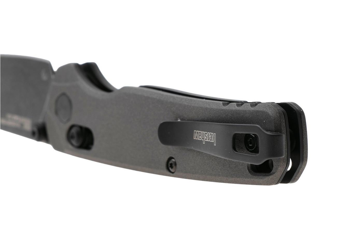 Kershaw Bel Air 6105GRYBW, Blackwashed CPM MagnaCut, Grey Aluminum zakmes