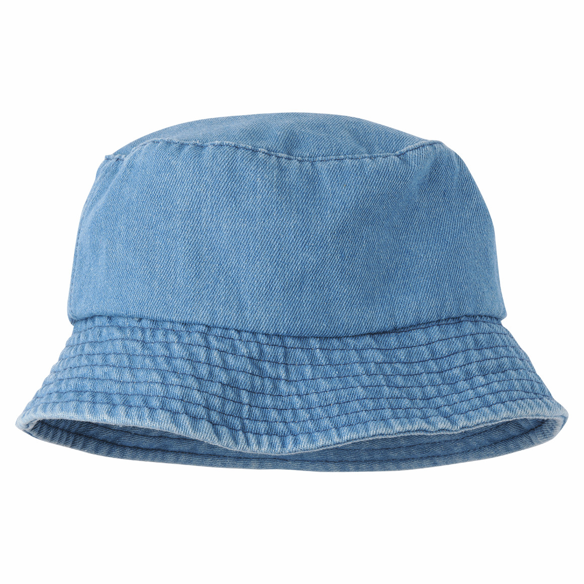 Gina Benotti Damen Hut in Denim-Optik dunkelblau