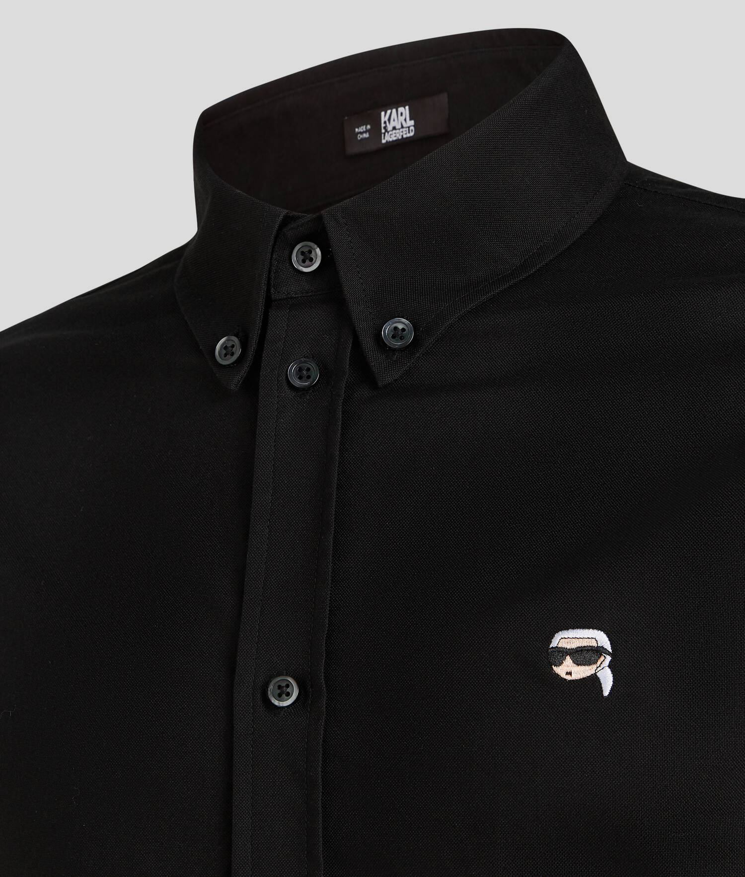 CHEMISE EN POPELINE KARL IKONIK