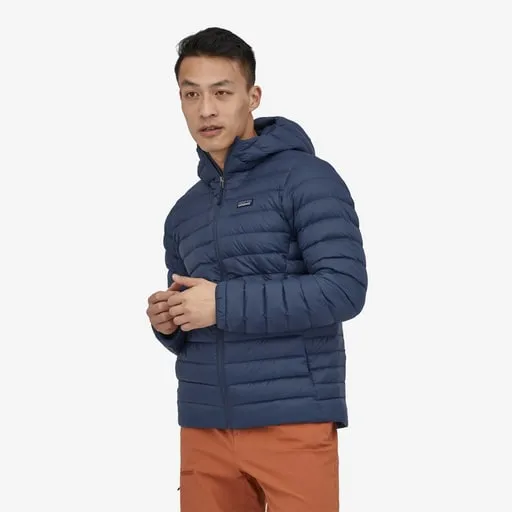 Patagonia Men's Down Sweater Hoody New Navy