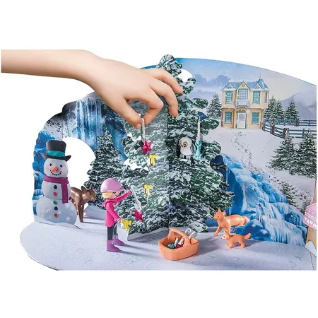 PLAYMOBIL® 71345 Horses of Waterfall Adventskalender Pferde: Weihnachtliche Schlittenfahrt