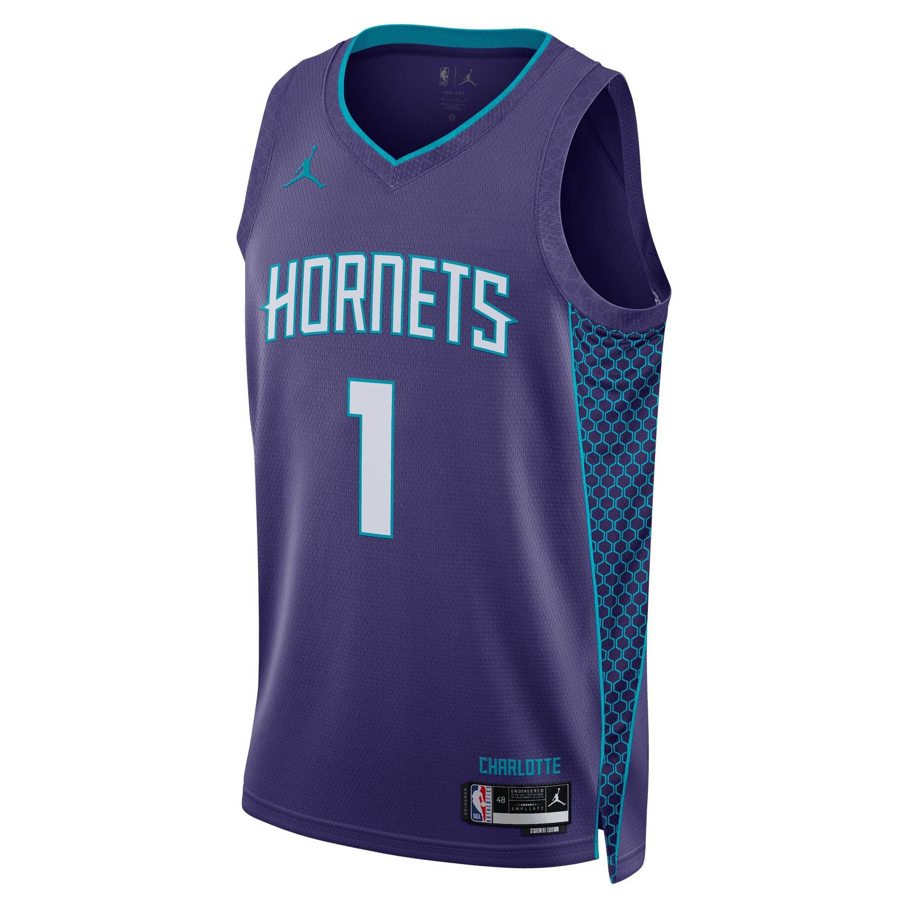 Nike| Herren Basketballtrikot NBA-CHARLOTTE HORNETS- LAMELO BALL