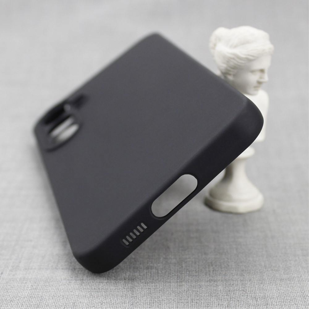 Samsung Galaxy S23 FE Gummi Case Hülle Matt - Schwarz