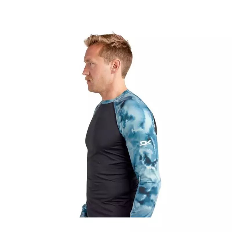 Lycra DAKINE HD Snug Fit L/S Crew Indigogo Print