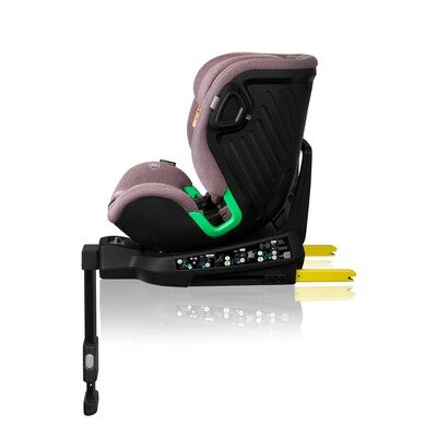 Lionelo Harmony i-Size Bilstol, Pink Mauve Bamboo