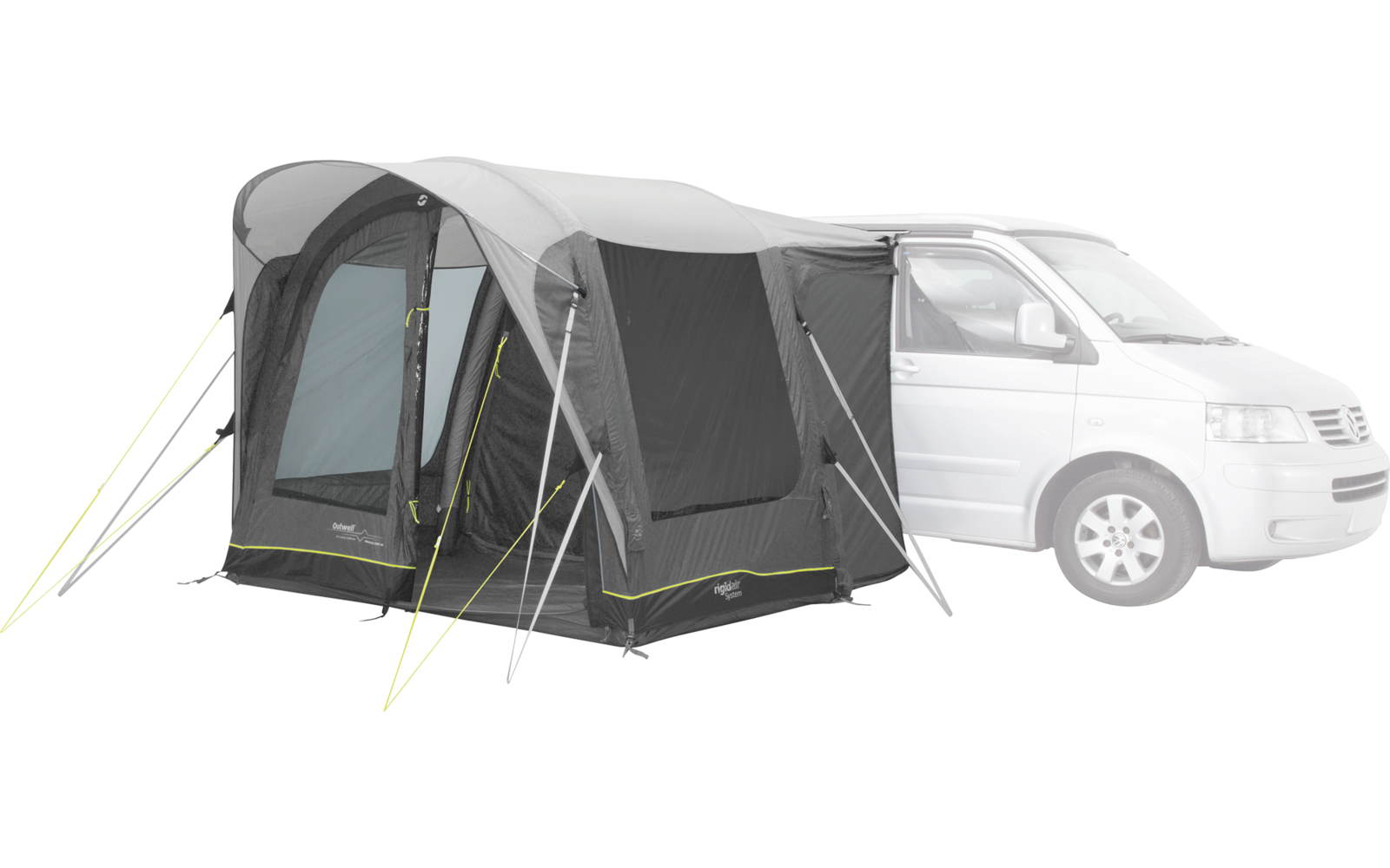 Outwell Newburg 160 Air Vorzelt aufblasbar grau