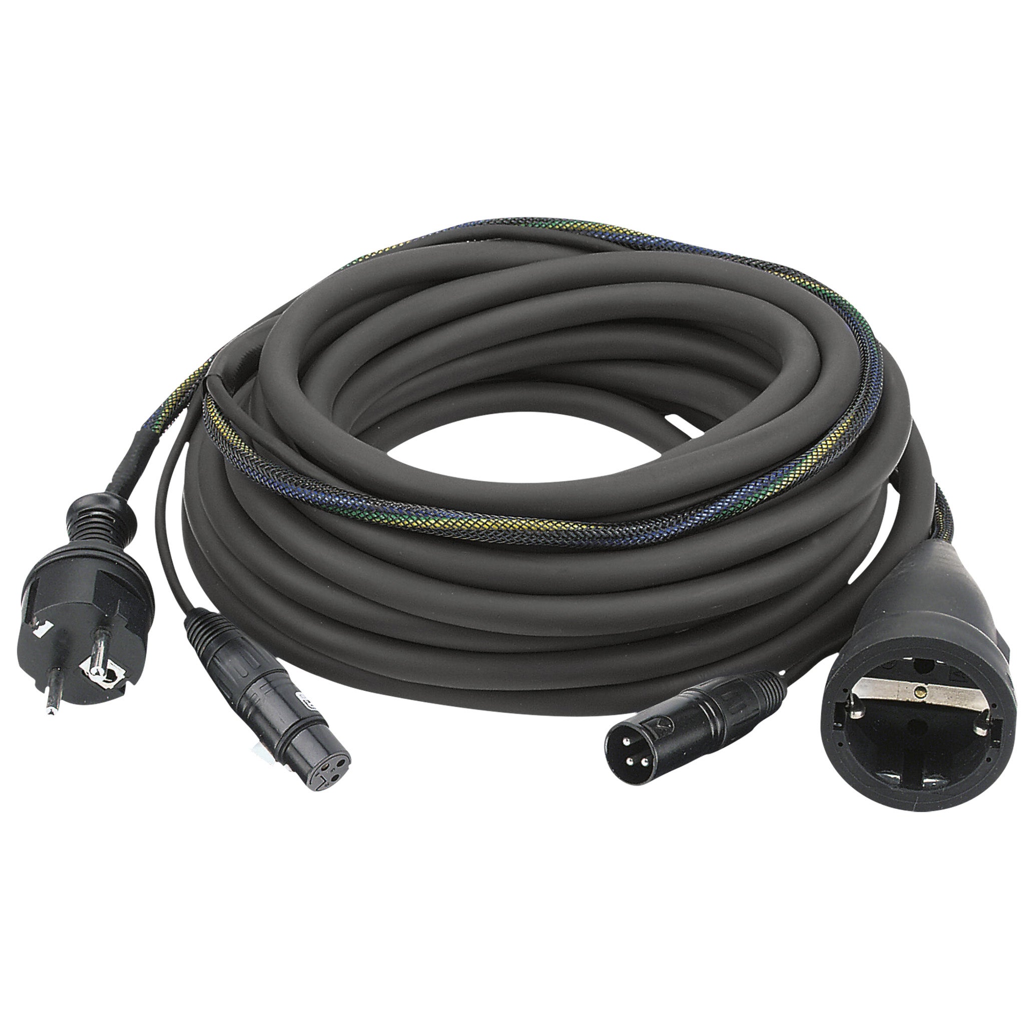 DAP FP09 Schuko/XLR F - Schuko/XLR M 20 meter