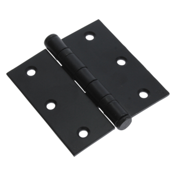 KARWEI Kogellagerscharnier 75x75 mm zwart - 2 stuks