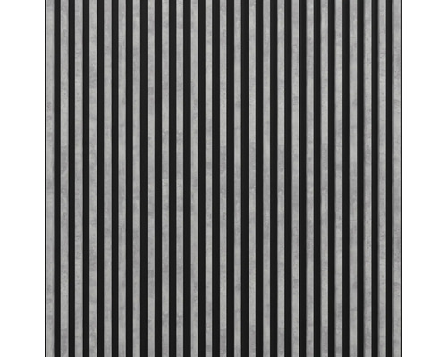 Decoratief paneel Linea Slim 3 grijs zwart 30x150x2650 mm