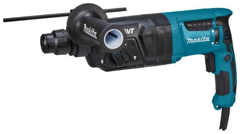 Makita HR2653J 230V Combihamer met stofafzuigunit in Mbox