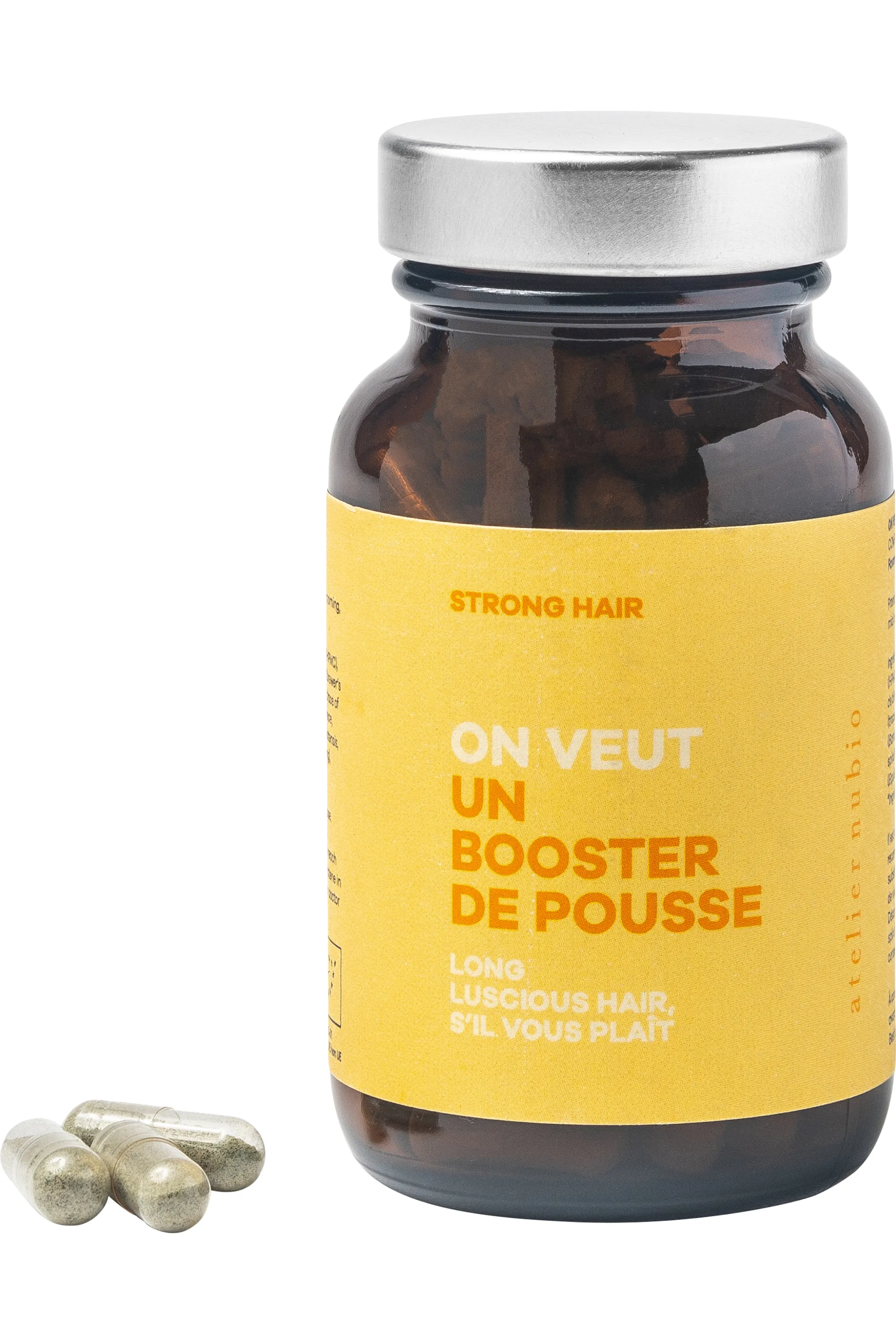 Atelier Nubio Compléments alimentaires cheveux « On veut…un booster de pousse »