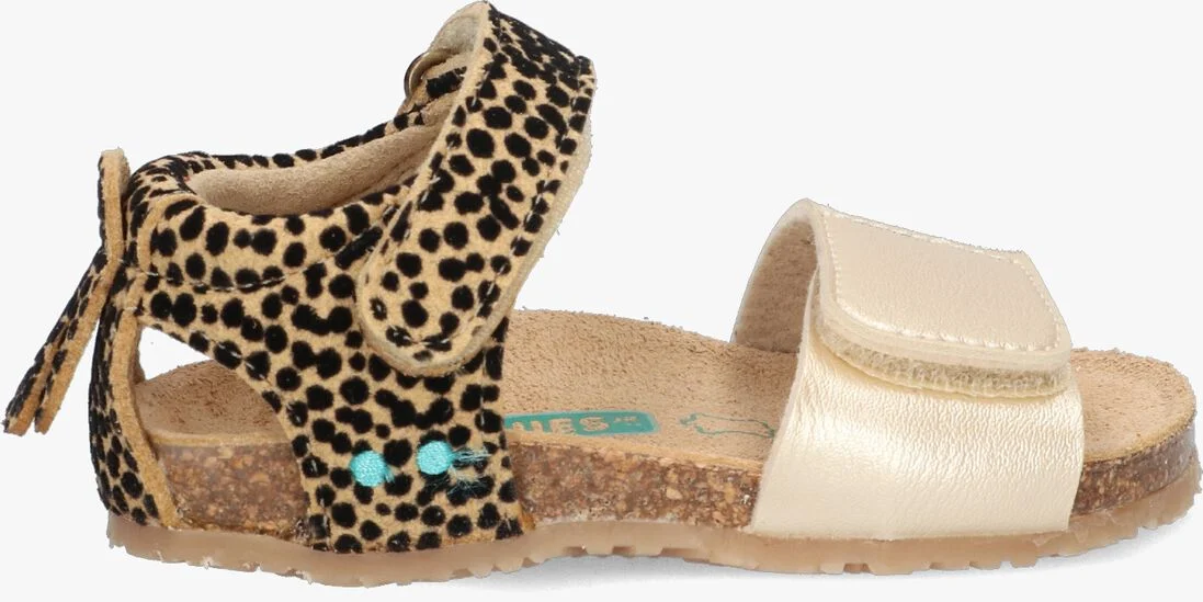BUNNIESJR gouden bunniesjr sandalen britt beach