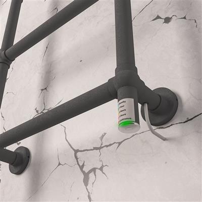 Eastbrook Kennet elektrische handdoekradiator 60x70cm 150W antraciet