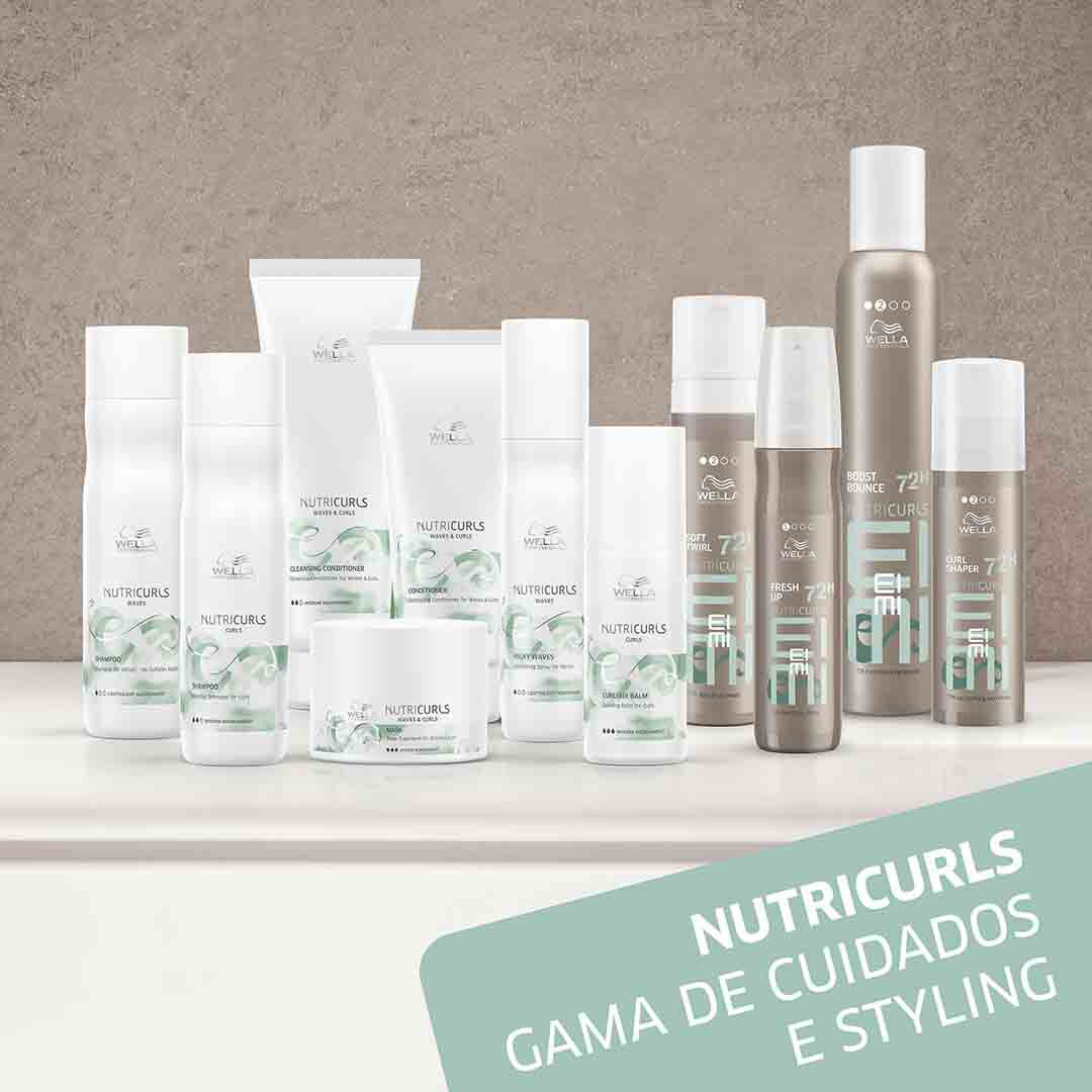 WELLA HAIR CARE EIMI Nutricurls Creme em Gel Definidor de Caracóis - 150ml