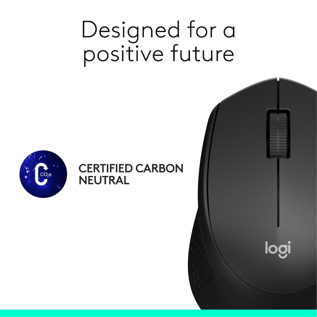 Logitech M330 Silent Plus trådløs mus (sort)
