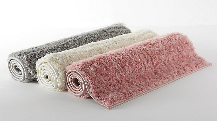 Tapis moderne Cocoon gris l.60 x L.90 cm