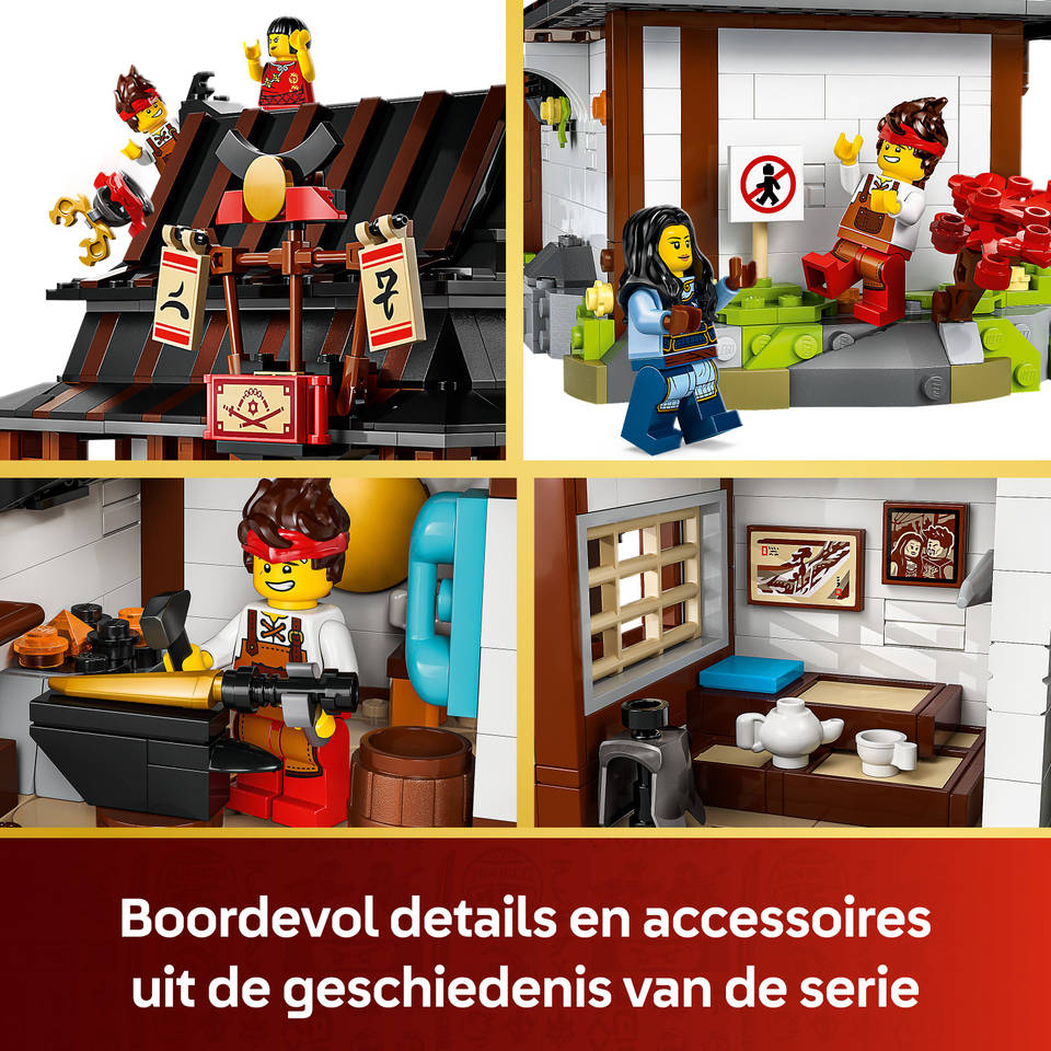 LEGO NINJAGO Smederij De Vier Wapens 71858