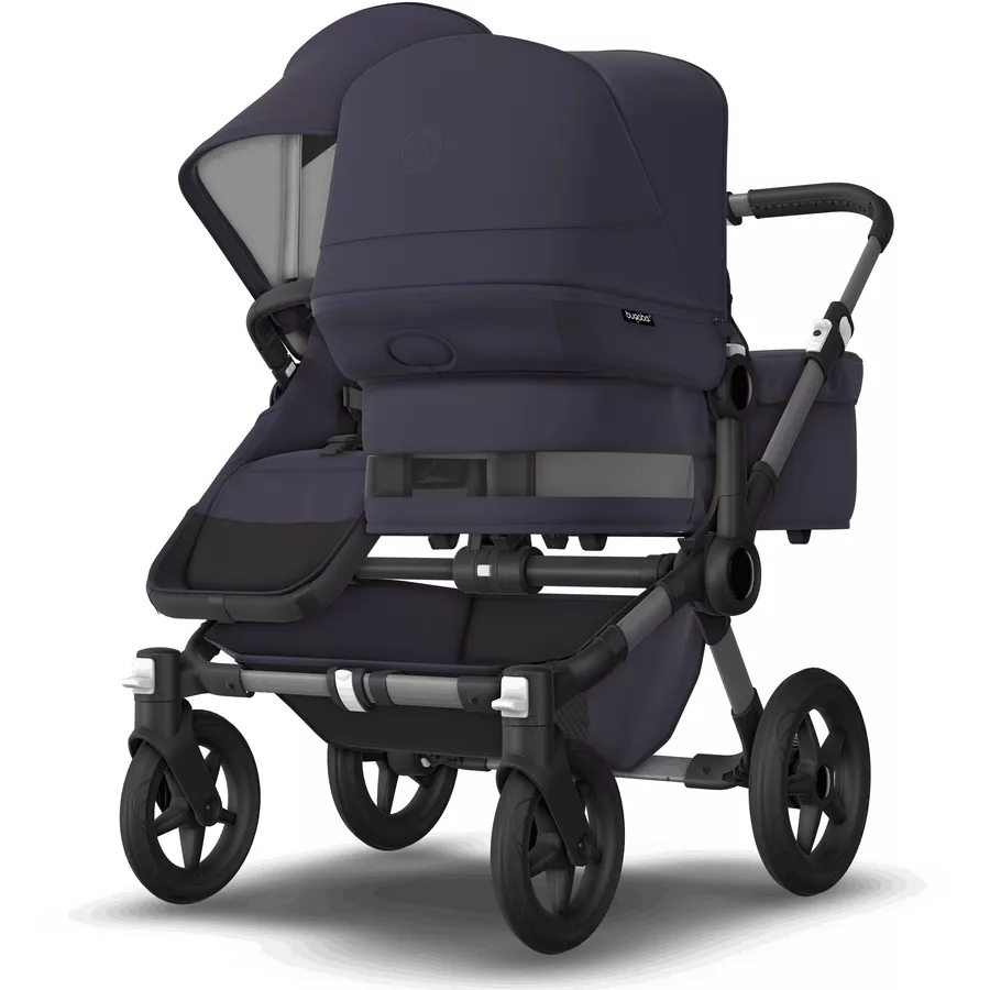 bugaboo Geschwisterwagen Donkey 5 Duo Complete GraphiteDark Navy