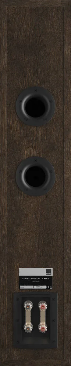 Dali Opticon 6 MKII Chêne foncé (la paire) Enceintes colonne