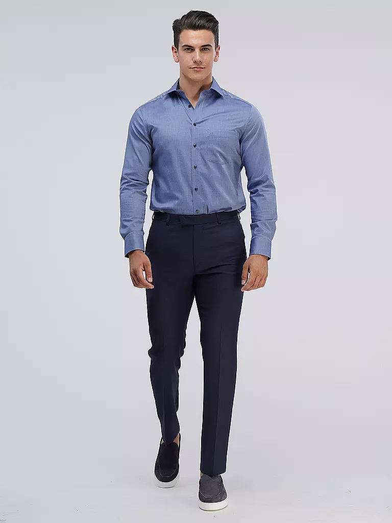 OLYMP Hemd Modern Fit blau