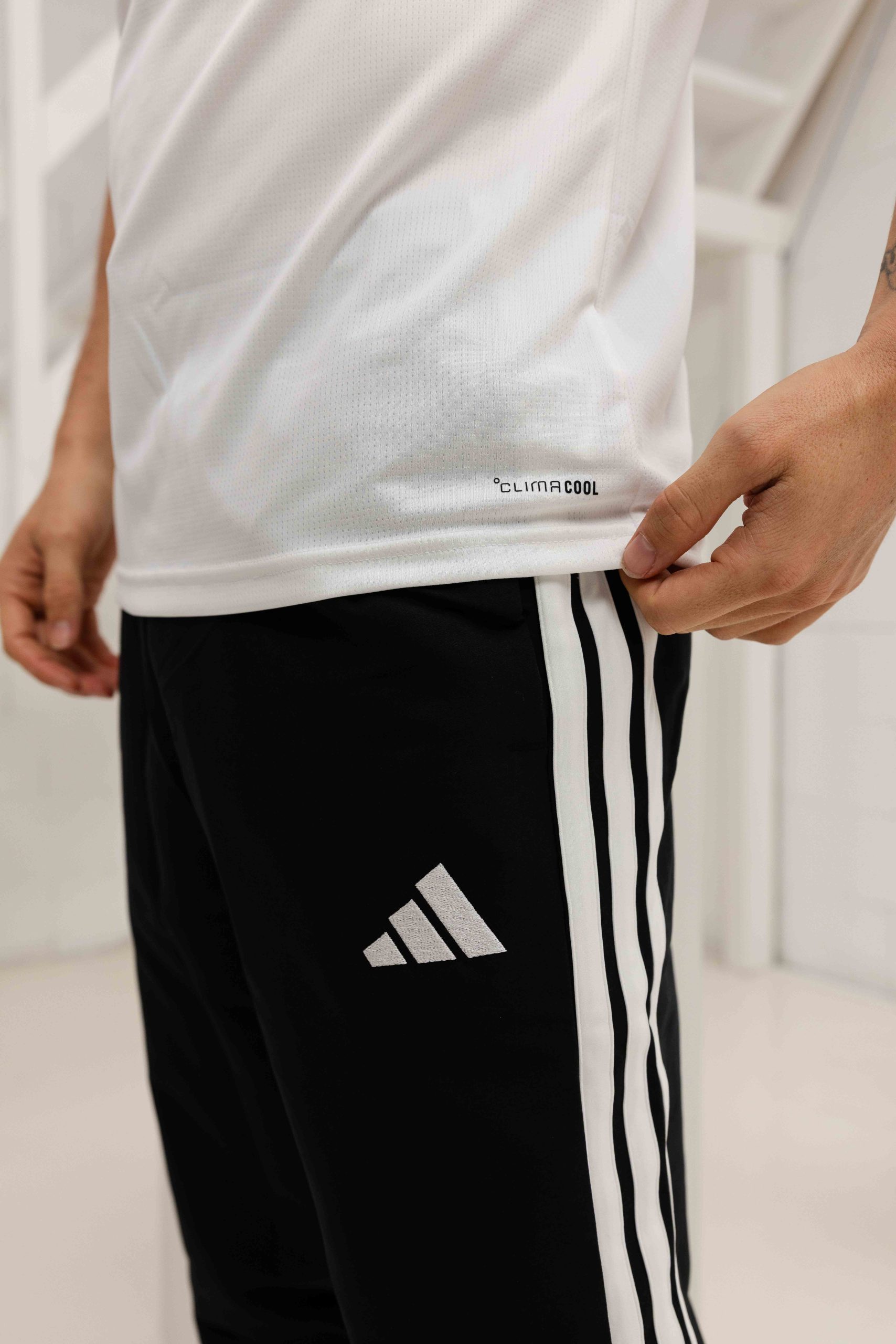 Adidas 3-Stripes Woven Trainingspak Heren Zwart