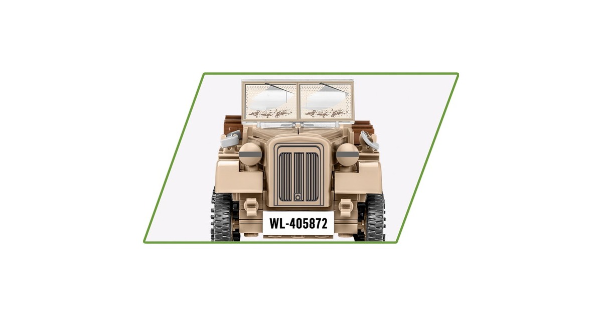 COBIHistorical Collection - Sd.Kfz 10 Demag D7 Constructiespeelgoed  (Schaal 1:35)