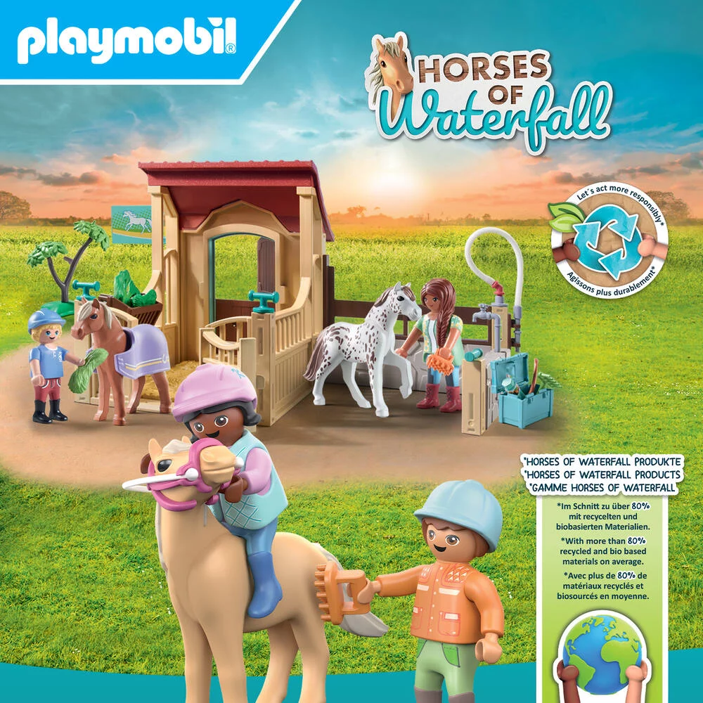 CAVALIERES AVEC BOX ET PONEYS - 71494