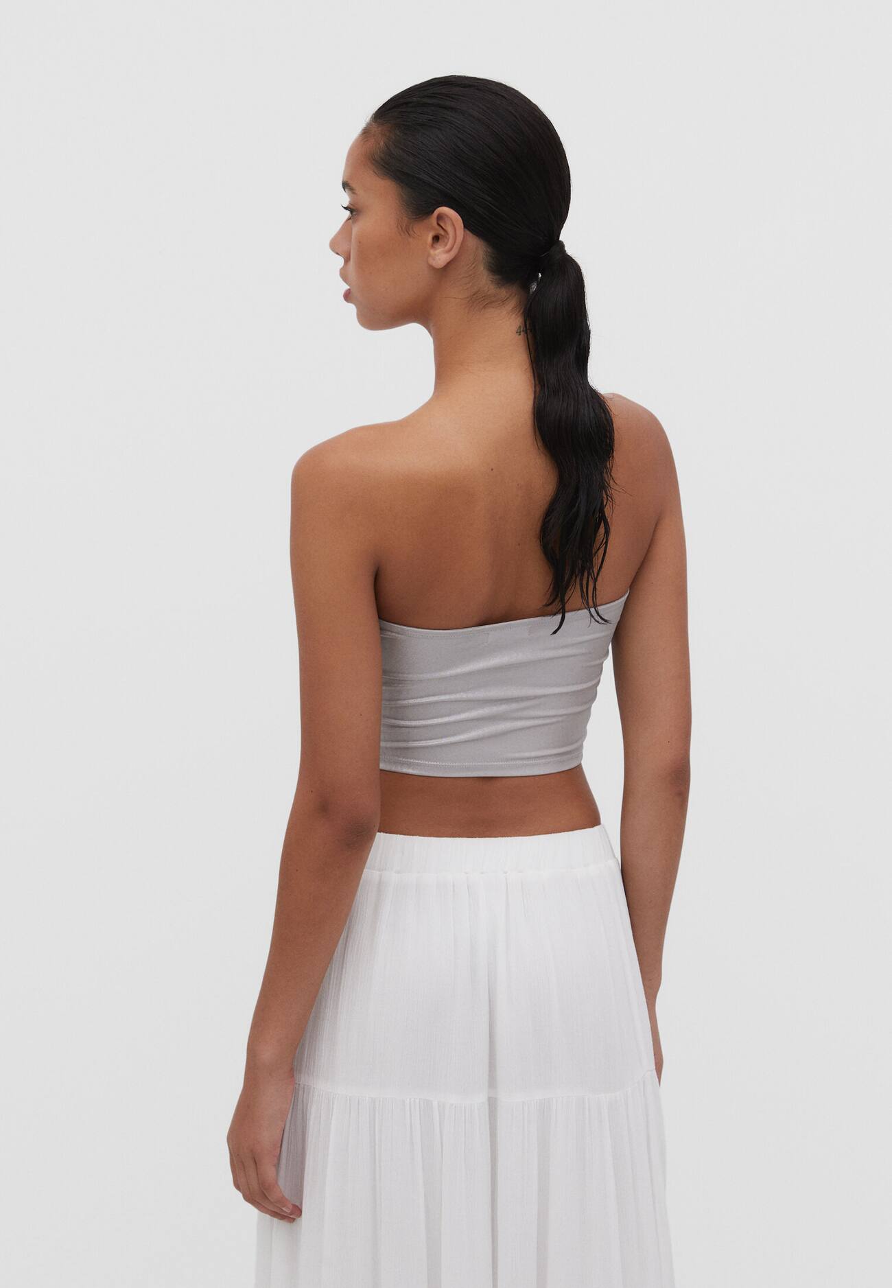 Top bandeau brilhante