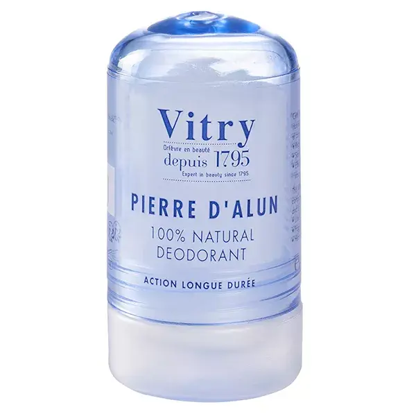 Desodorante de pedra de alúmen Vitry 60g