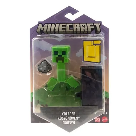 Mattel Minecraft Craft-A-Block Figur Creeper