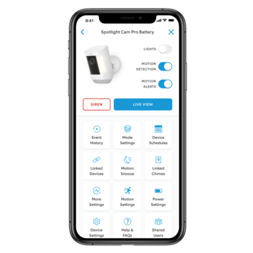 Ring Spotlight Camera Pro Battery Wit